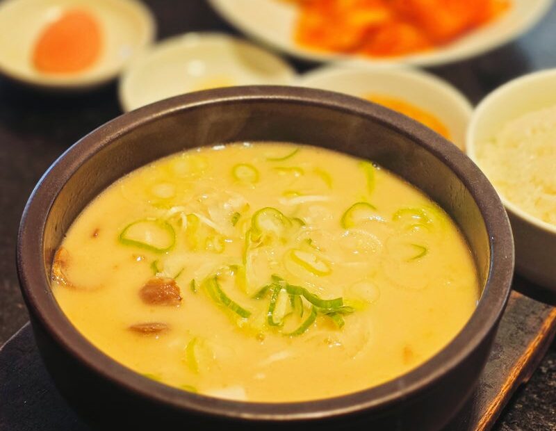 Busan beef bone soup